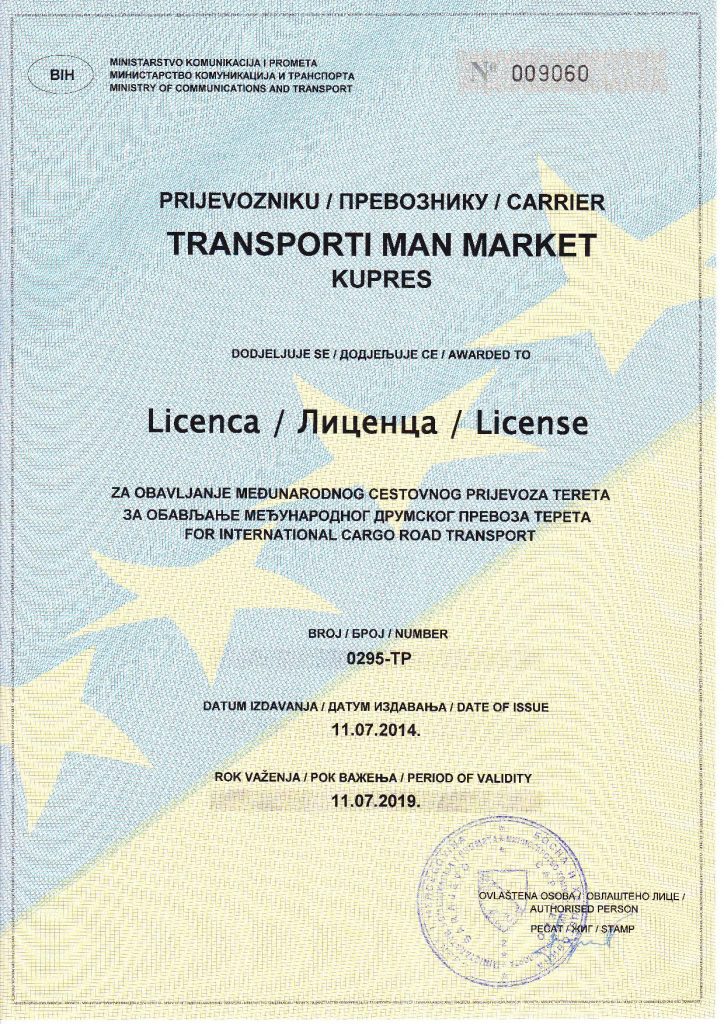 Licenca EU